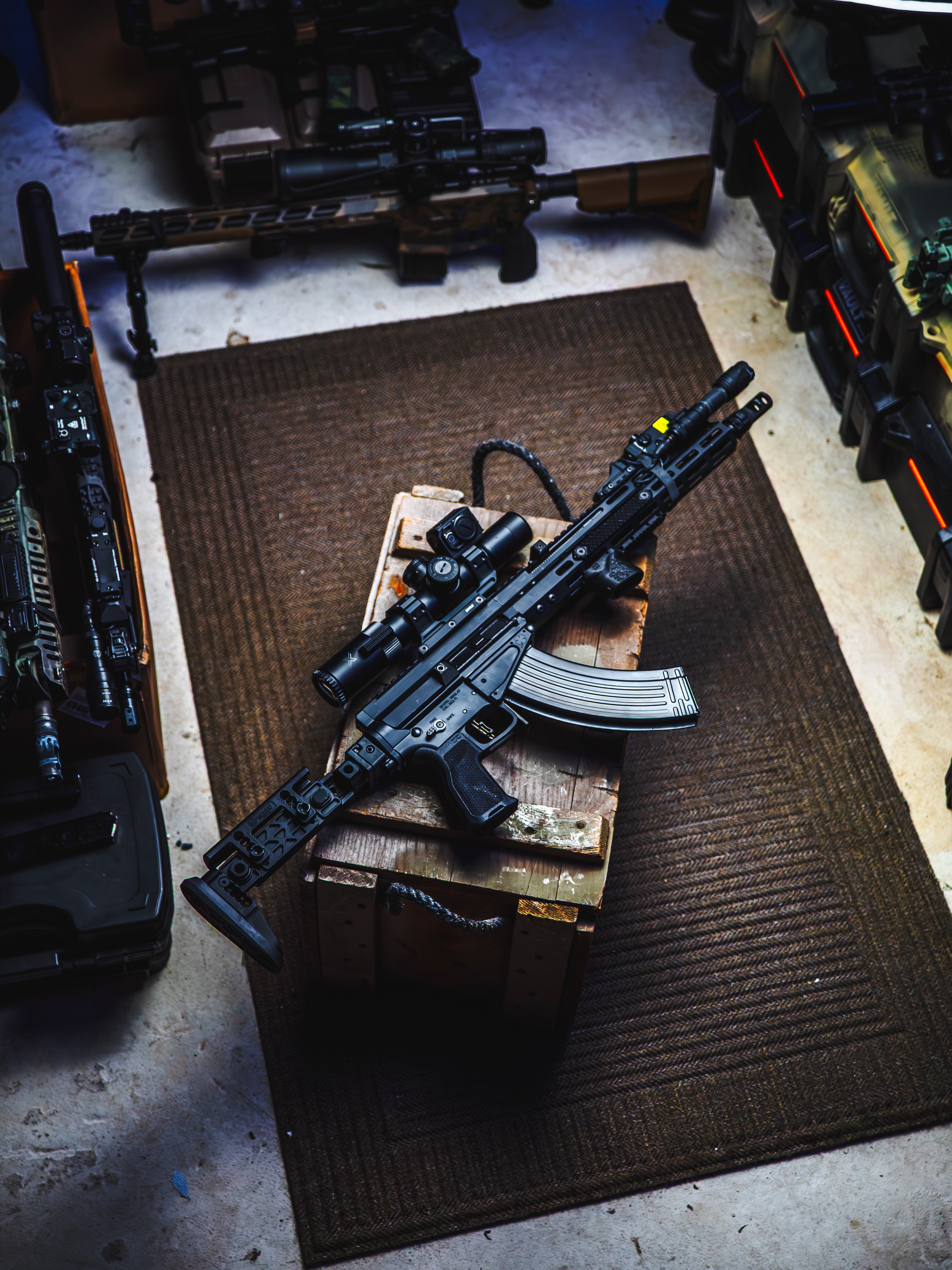 MIKE-102 rifle