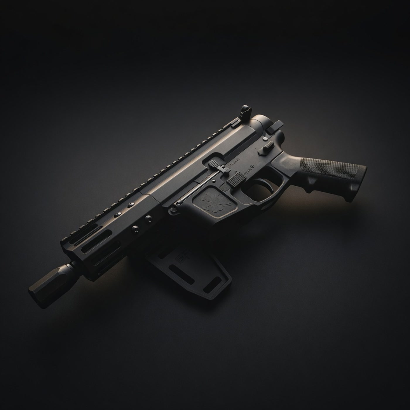 MIKE-9 Folding Ambi Pistol